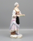 Preview: Augarten Wien Porzellan Figur "Kellnerin mit Schach"