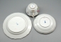 Preview: Meissen Kaffeegedeck Blume 3 mit Kobaltrand 1 Wahl.