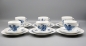 Preview: Royal Copenhagen 6 Kaffeegedecke Blaue Blume 1 Wahl.