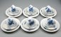 Preview: Royal Copenhagen 6 Kaffeegedecke Blaue Blume 1 Wahl.