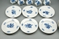 Preview: Royal Copenhagen 6 Kaffeegedecke Blaue Blume 1 Wahl.