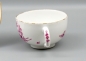 Preview: Meissen Teetasse mit Untertasse Marcolini Periode Blumenbukett Purpur.