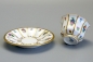 Preview: Royal Copenhagen Henriette Mocca Tasse mit Untertasse Streublume 8519.