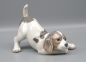 Preview: Lladro Porzellan Figur Verspielter Hund.