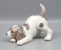 Preview: Lladro Porzellan Figur Verspielter Hund.