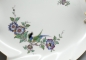 Preview: Meissen Blattschale Indische Blumen, Fels & Vogelmalerei.