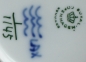 Preview: Royal Copenhagen Musselmalet 8x Schüssel Vollspitze Nr. 1145