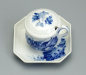 Preview: Royal Copenhagen Blaue Blume Tasse mit Untertasse & Deckel 1542/1594/1674.