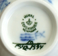 Preview: Royal Copenhagen Blaue Blume Tasse mit Untertasse & Deckel 1542/1594/1674.