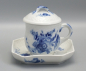 Preview: Royal Copenhagen Blaue Blume Tasse mit Untertasse & Deckel 1542/1594/1674.