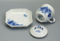 Preview: Royal Copenhagen Blaue Blume Tasse mit Untertasse & Deckel 1542/1594/1674.