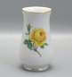 Preview: Meissen Vase Gelbe Rose 1 Wahl.