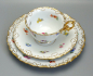 Preview: Meissen Prunk Tee/Kaffeegedeck Streublume Muschelrand. 1 Wahl.