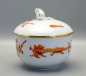 Preview: Meissen Zuckerdose reicher Drache rot 1 Wahl.