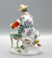 Preview: Meissen Porzellan Figur "Japaner mit Kesselpauke" Modell. 65664. 1 Wahl.