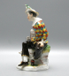 Preview: Meissen Figur Harlekin mit Vogel & Katze – Modell 456 – Knaufzeit (1860-1924) 1 Wahl.