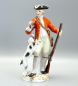 Preview: Meissen Porzellan Figur „Jäger mit Hund und Rebhuhn“ – Modell 60248
