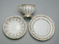 Preview: Meissen X-Form Mocca Gedeck 3 Tlg.