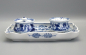 Preview: MEISSEN Schreibset (3-teilig) „Fels- und Vogelmalerei“ – Knaufzeit (1860–1924) – 1. Wahl