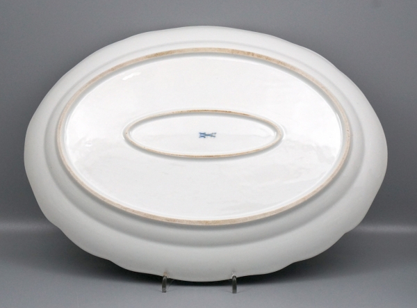 Meissen Platte Streublume 35 x 26 cm, 4 Wahl.