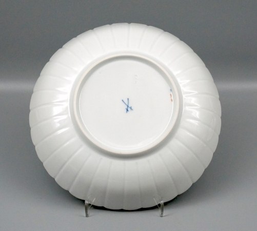 Meissen Fächerschale Blume 3, Ø 20,5 cm, 1 Wahl.