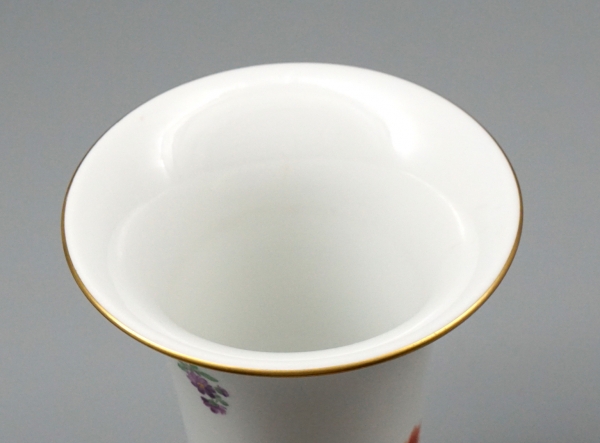 Meissen Krater Vase Blume 3, 1 Wahl.