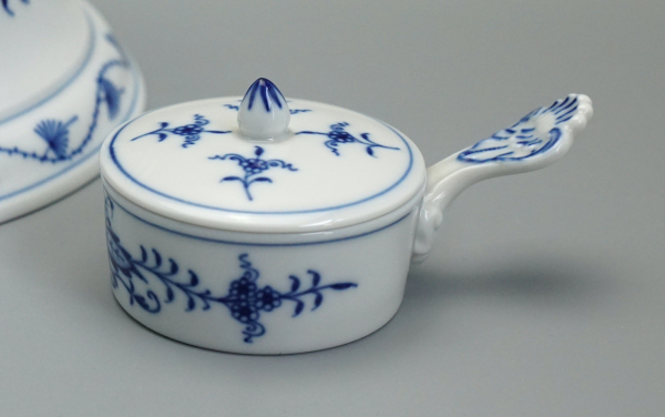 Meissen Stövchen mit Teelichthalter Zwiebelmuster 1 Wahl.