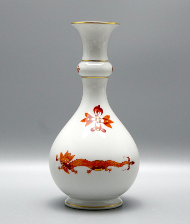 Meissen Vase reicher roter Drache,1 Wahl.