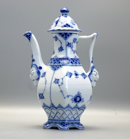 Royal Copenhagen Mokkakanne Musselmalet Vollspitze Nr. 1030. 1 Wahl.