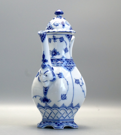 Royal Copenhagen Mokkakanne Musselmalet Vollspitze Nr. 1030. 1 Wahl.