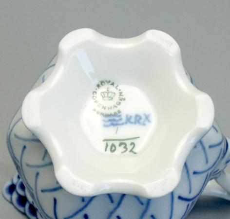 Royal Copenhagen Milchkanne Musselmalet Vollspitze Nr. 1032. 1 Wahl.