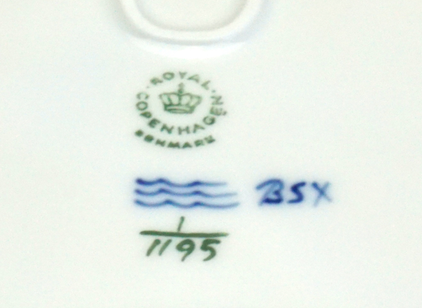 Preview: Royal Copenhagen Musselmalet Vollspitze Modell 1195. 1 Wahl.