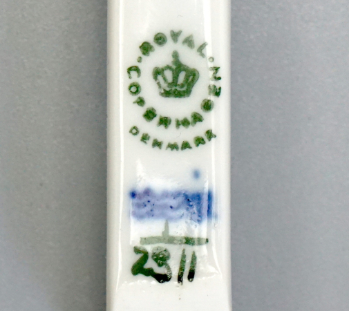 Preview: 6 Messerbänkchen Royal Copenhagen Musselmalet.