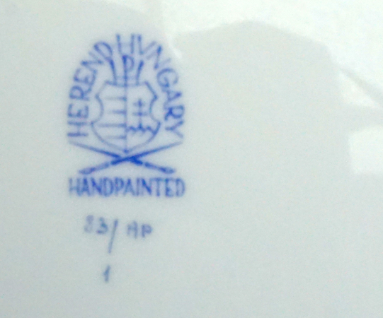 Preview: Herend Schale Apponyi Purpur 83/AP.
