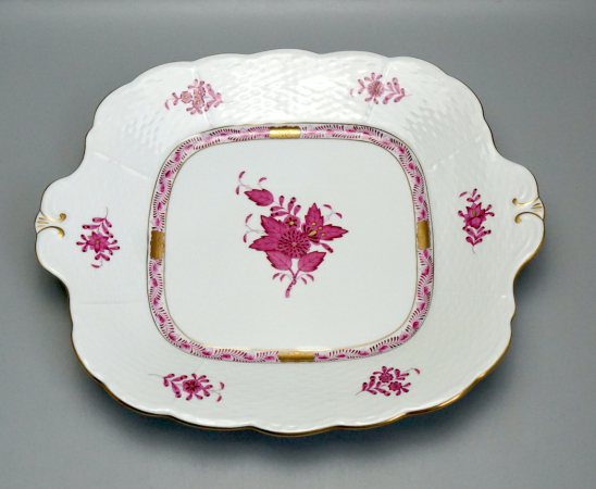 Preview: Herend Kuchenplatte Apponyi Purpur 431/AP.