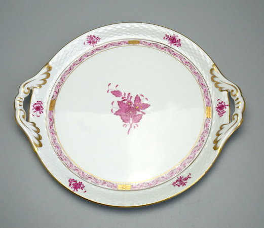 Herend Henkelplatte Apponyi Purpur 315/AP