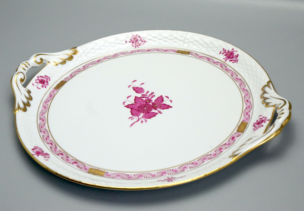 Preview: Herend Henkelplatte Apponyi Purpur 315/AP