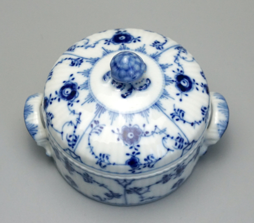 Preview: Royal Copenhagen Butterdose Musselmalet 1 Wahl. Nr. 398