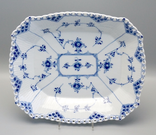 Royal Copenhagen Musselmalet Servierschale rechteckig Modell 1143, 1 Wahl.