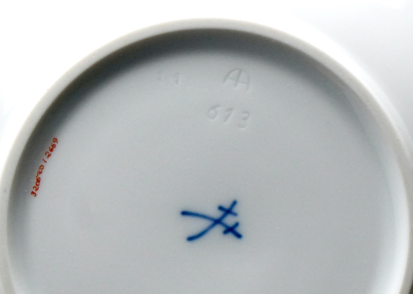 Meissen Teegedeck reicher Drache rot 1 Wahl.