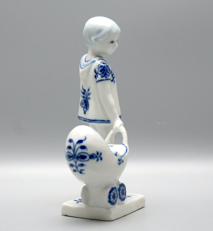 Preview: Royal Copenhagen 5194 Mädchen mit Puppenwagen "Hanne Varming ", Musselmalet