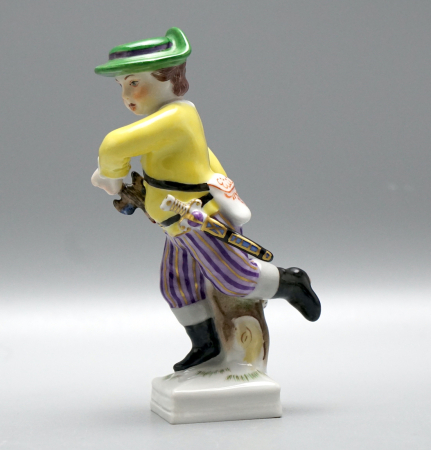 Preview: KPM Berlin Monatsfigur „Schütze“ – Sternzeichen, F.E. Meyer – 10,7 cm