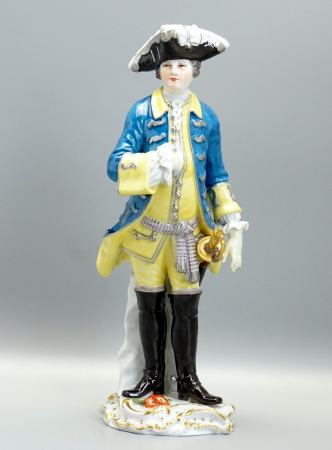 Preview: Meissen Militaria-Figur "Offizier" 1 Wahl.