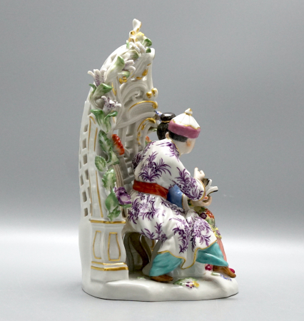 Preview: Meissen Figurengruppe „Japaner in Laube“ 1 Wahl.