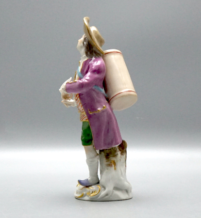 Preview: Meissen Figur „Pariser Ausrufer - Losverkäufer“ 1. Wahl Kändler