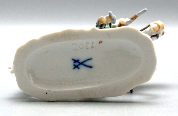 Meissen Miniaturfigur "Jäger zu Pferde" 1 Wahl.