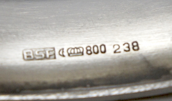Serviettenhalter 800er Silber BSF