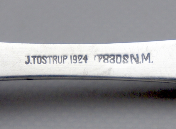 Speiselöffel 830er Silber J.Tostrup,