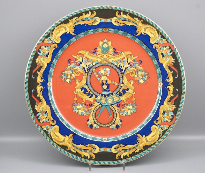 Große Platte/Wandteller Rosenthal " Le Roi Soleil" Ø31 cm.