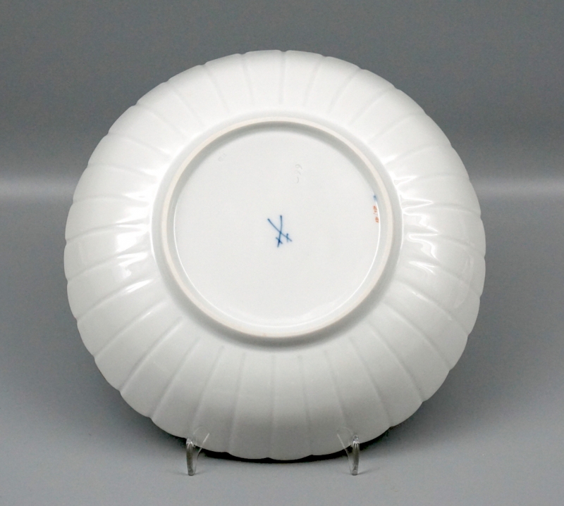 Meissen Fächerschale Blume 3, Ø 20,5 cm, 1 Wahl.